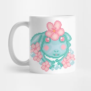 Frog Pixel Art Mug